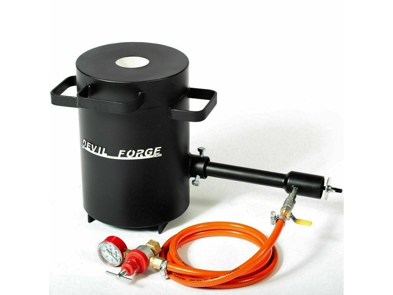 Devil Forge Fb1sb Manual Fornace A Gas Per Fusione Metalli DEVIL-FORGE FB1Sb - 4kg Capacità, 1450°C, Per Oro, Argento, Rame Devil Forge Furnace - Foto 2