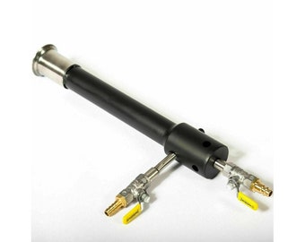 DF-Air-Forced (Devil-Forge) - EU Gas Propane Burner (308,000 BTU) Forge Furnace Foundry Farrier for Blacksmiths, Knifemakers, Metal Casting