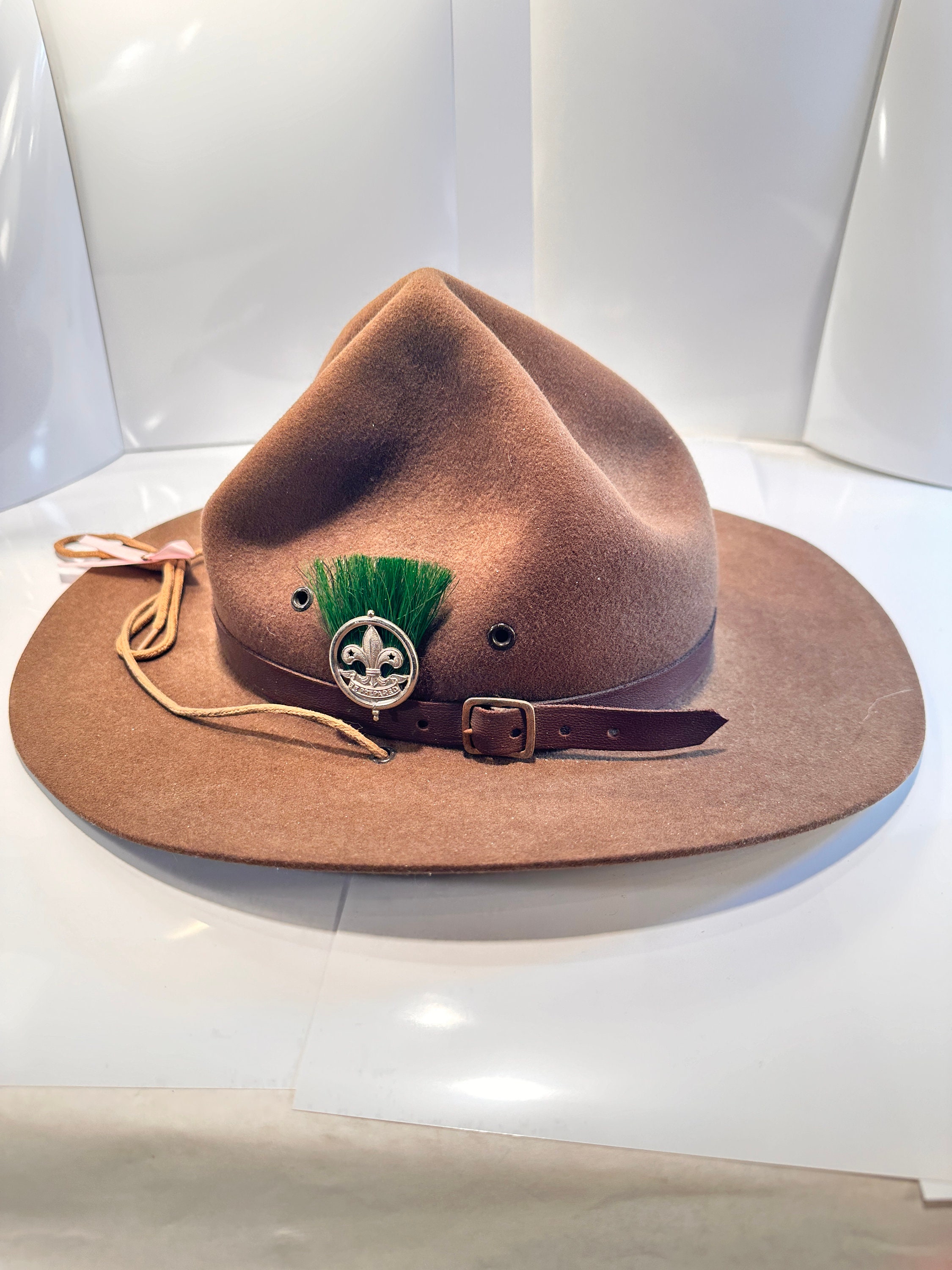 Official Boy Scout Campaign Hat Leader 