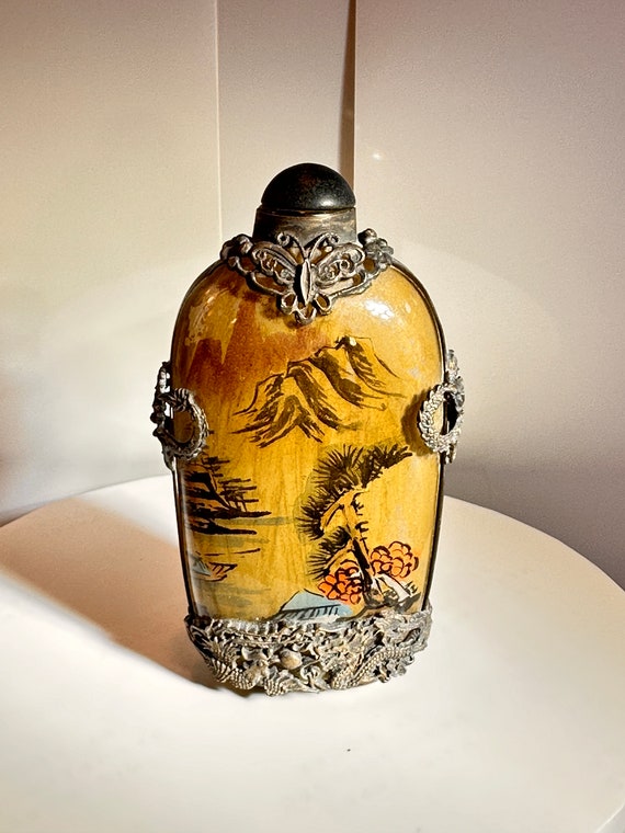 Oriental ancient perfume bottle