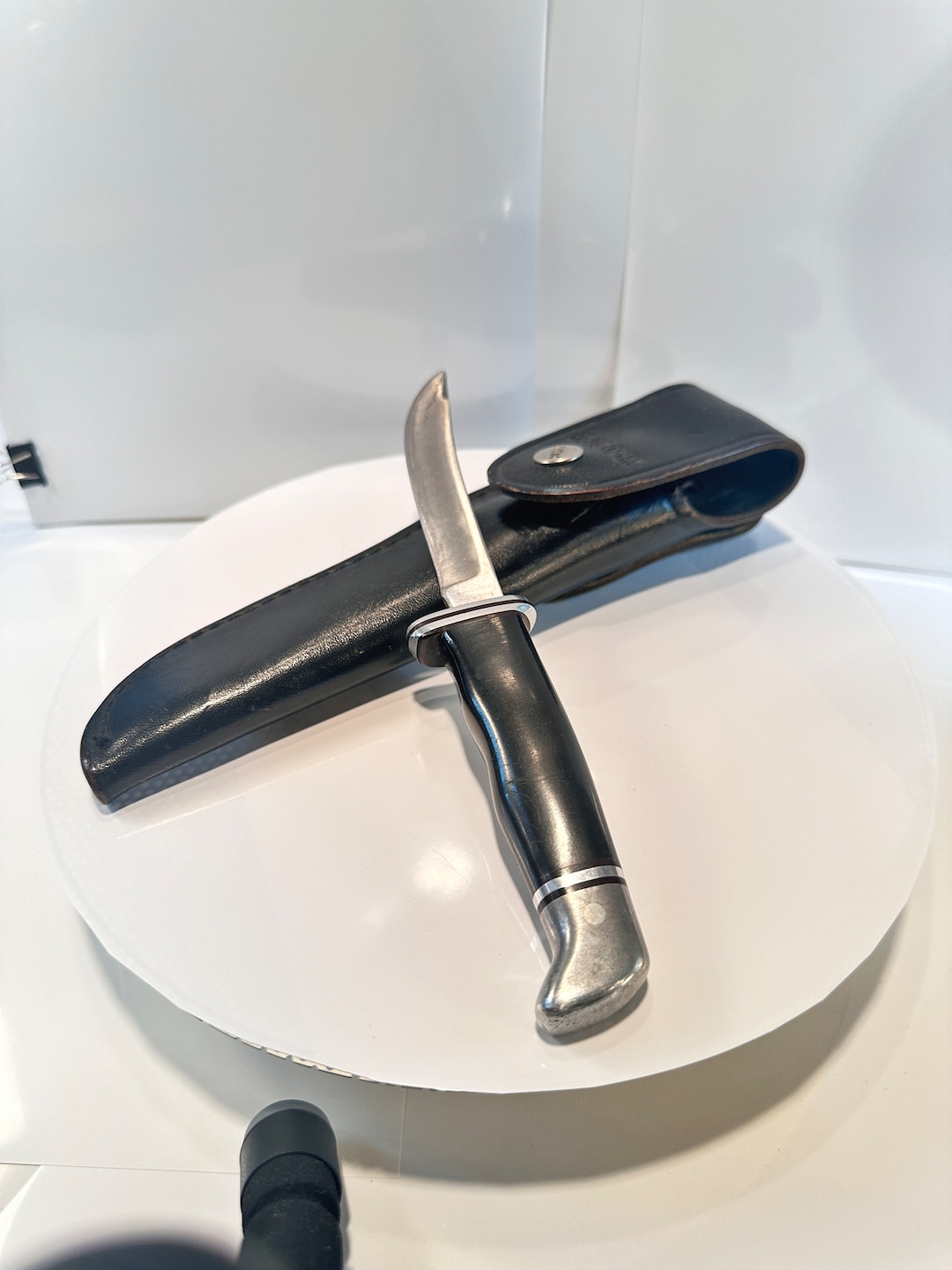 118 Buck Knife and Sheath Etsy