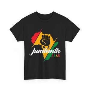 Juneteenth 1865 Unisex Heavy Cotton Tee