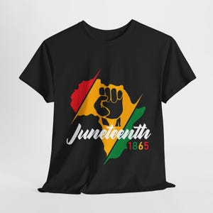 Juneteenth 1865 Unisex Heavy Cotton Tee