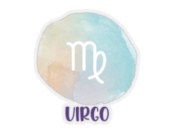 Stuck On U Virgo Sign Aesthetic Sticker