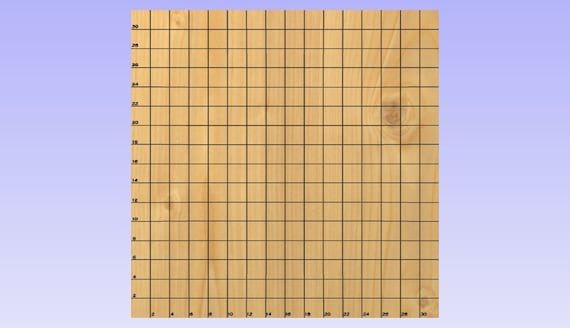 32x32 Grid for CNC Waste Board - Etsy