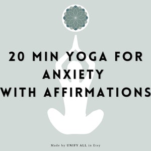 Yoga Asana Class Plan | with Affirmations for Anxiety | For Teachers and Students | PDF | eBook | Instand Download