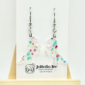 Elegant Horse Shaped Dangle Earrings - Handcrafted Jewelry