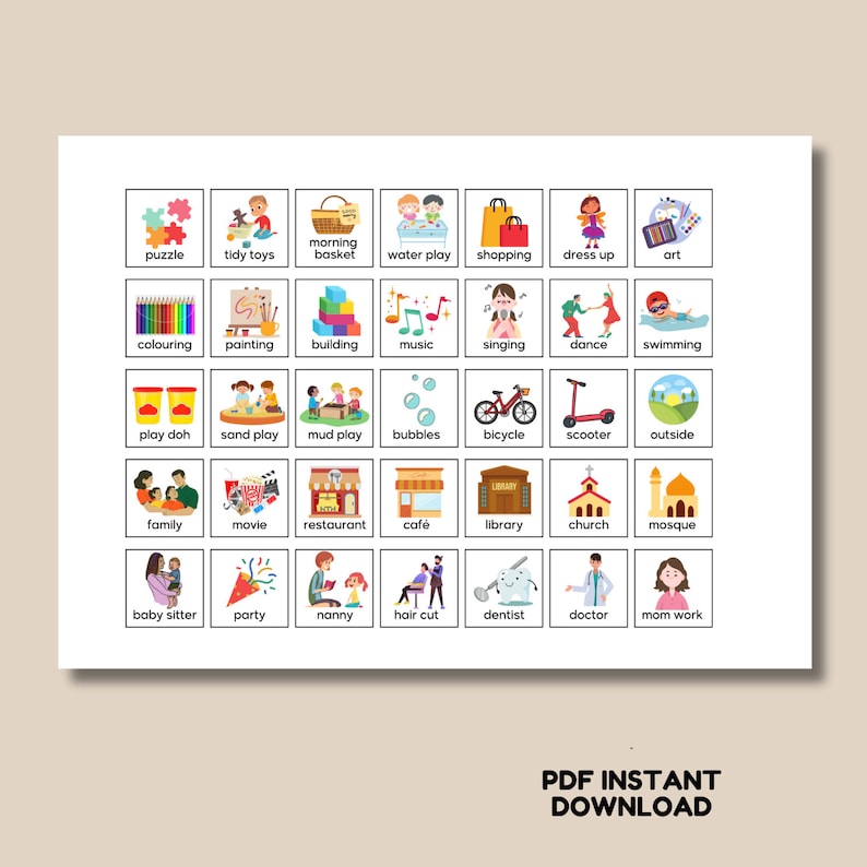 Daily Routine Chart Home School Routine Cards Children Kids Day Chart ...