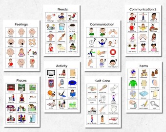 Kommunikationskarten Für Autistische Kinder - Visuelle Hilfen Für Den Alltag