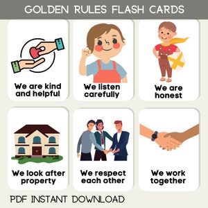 Klaslokaal Gouden Regels Thuis School Flitskaarten Kinderen Communicatie Onderwijs Kinderen Gedrag Beloning Leren