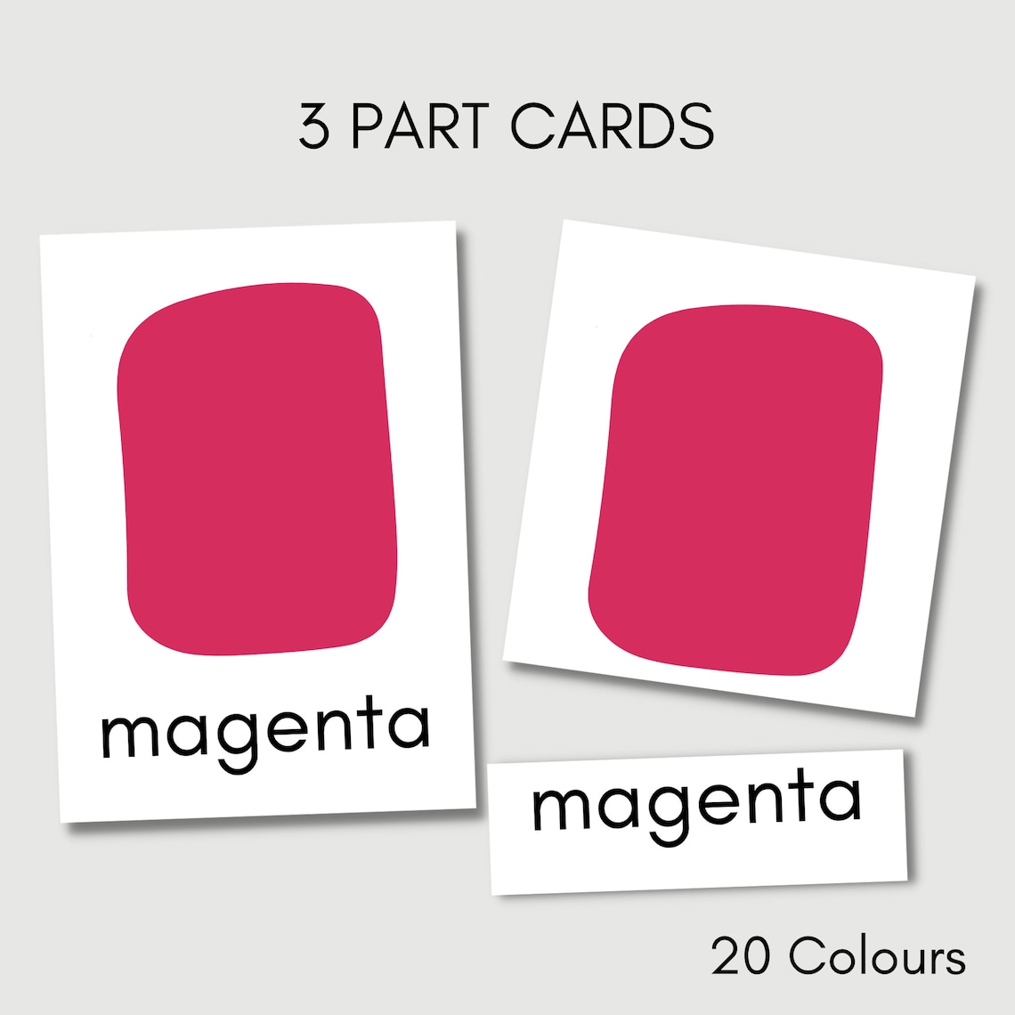 Preschool Flash Cards Free Printables