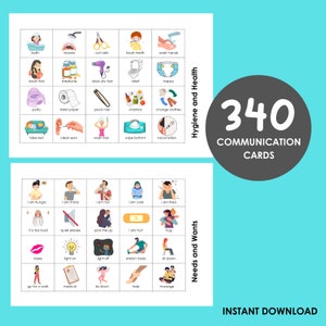 Libro de comunicación, tarjetas no verbales, tablero visual, necesidades especiales, hospital para personas mayores, adultos, enfermera infantil con autismo