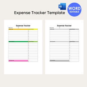 Day Care Finance Bundle, Income Tracker, Receipts, Meal Costs ...