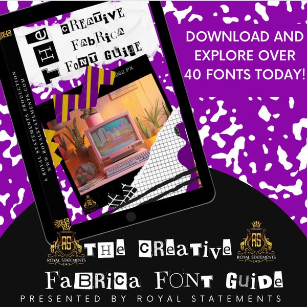 The Creative Fabrica Font Guide, Creative  Fabrica, Fonts, Font Guide