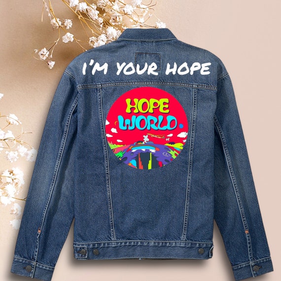 Bts Hobi Jhope Hope World Denim Jacket BTS Jacket BTS Gift 