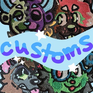 Custom Fursona Patches *read description*