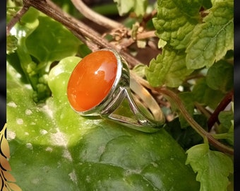 Red Onyx Ring, Natural Onyx Ring, 925 Sterling Silver ring, red onyx jewelry, Designer Ring, Statement Ring, Handmade Ring, Mom Gifts