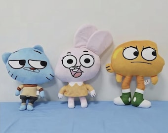 Gumballs värld av plyschleksaker – Gumball, Darwin, Anais gosedjur