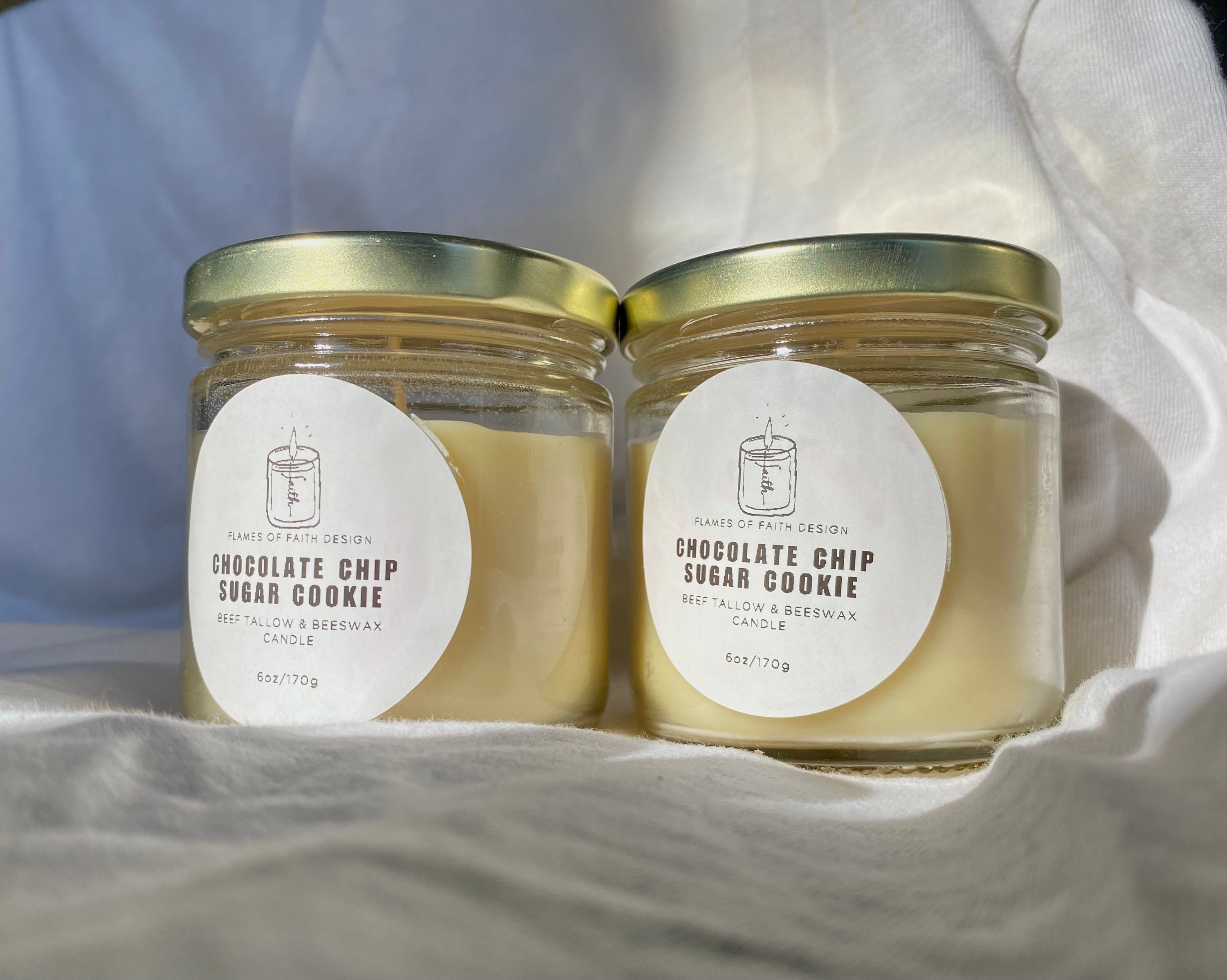 Tallow & Beeswax Candle, Wooden Wick Candle with Hand-Rendered Grass-fed  Beef Tallow