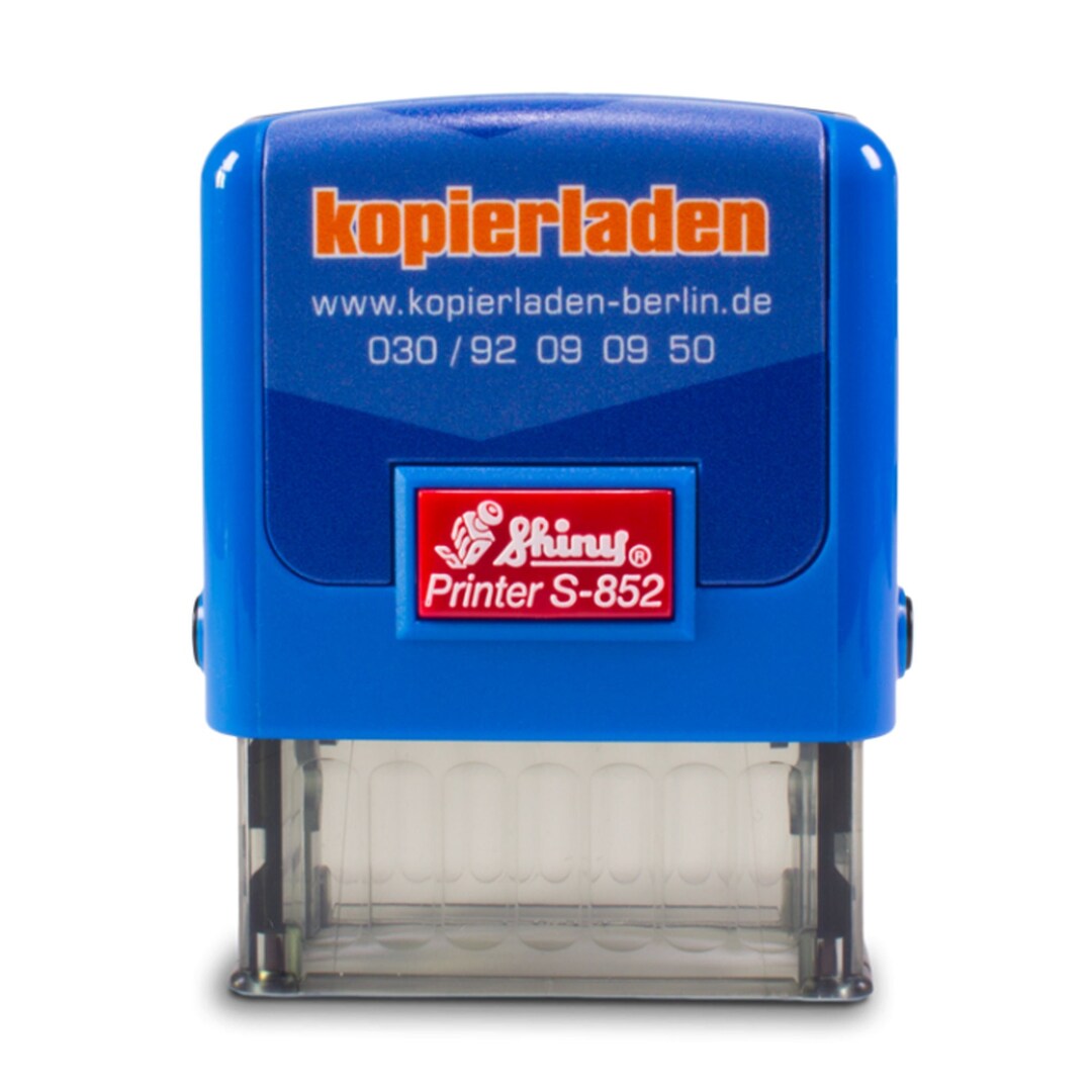 Individual Stamp Address Stamp Shiny S852 Etsy