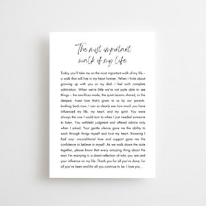 Wedding Day Card: To Mom, Dad, In-Laws - Elegant Script