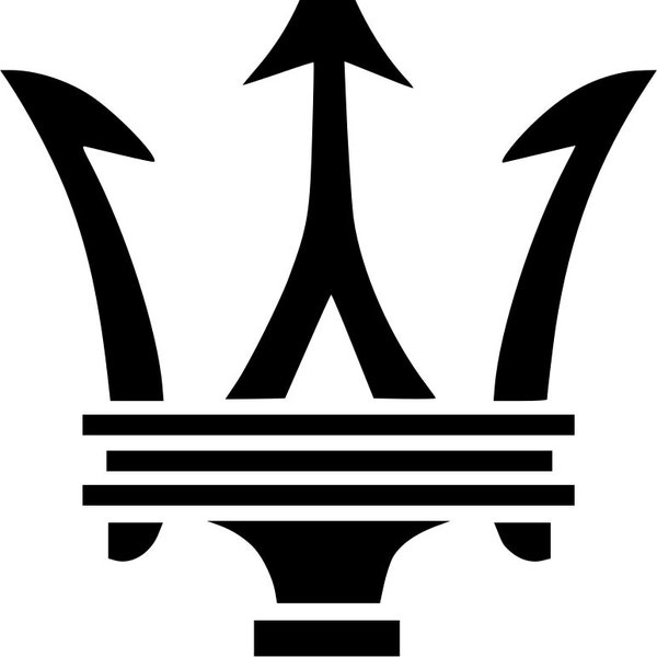 maserati logo svg