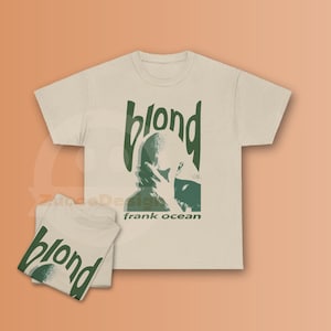 Frank Ocean T-shirt Graphic Tees, Frank Ocean Album, Frank Hoodie, Blonded, Blond, Nostalgia, 90s vintage, Music Gift, Merch, album art zdjęcie 1