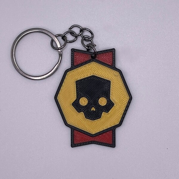 HELLDIVERS 2 MEDAL KEYCHAIN