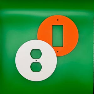 Round Circle Outlet Cover