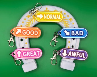 Umamusume Training Mood Keychains
