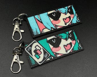 Nice Try Miku Keychain