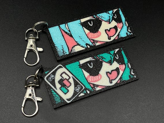 Nice Try Miku Keychain