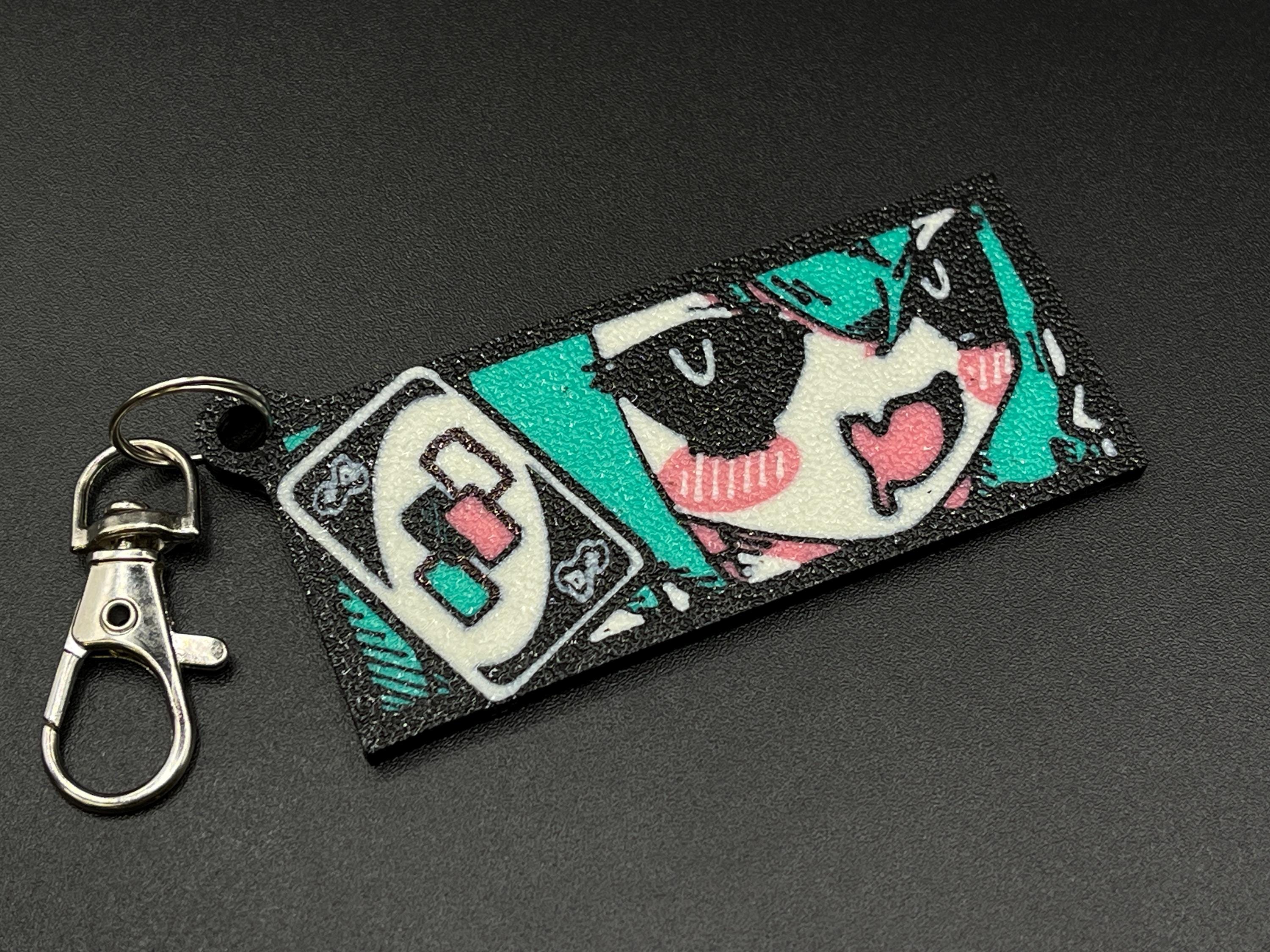 Tries Keychain Nice Try Miku Keychain - Etsy