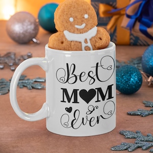 Mug en céramique 11 oz, meilleure maman de tous les temps, mug pour maman, cadeau d'anniversaire, spécial maman, cadeau pour femme, mug Happy, fête des mères,