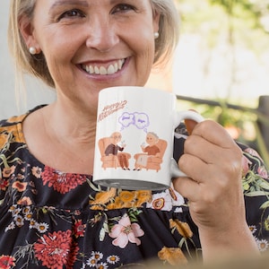 Tasse en céramique 11oz, tasse de retraite heureuse, cadeau de retraite, tasse de papa, tasse de grands-parents, tasse de maman, retraite de travail, cadeau de patron,