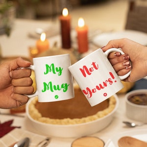 Keramiktasse 11 Unzen namens My Mug, sarkastische Sipware, unbeschwerte Getränketasse, amüsante Kaffeetasse, Witz gefüllte Tasse, spielerische Keramiktasse,