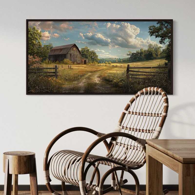 Rustic Large Print Rustic Art Print - Etsy