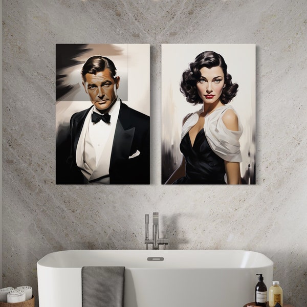 Master Bathroom Art - Etsy