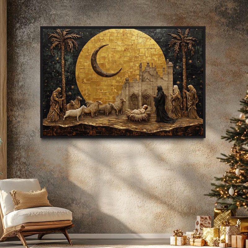Manger Scene Painting Etsy Il 800x800.6318194626 Tl6u