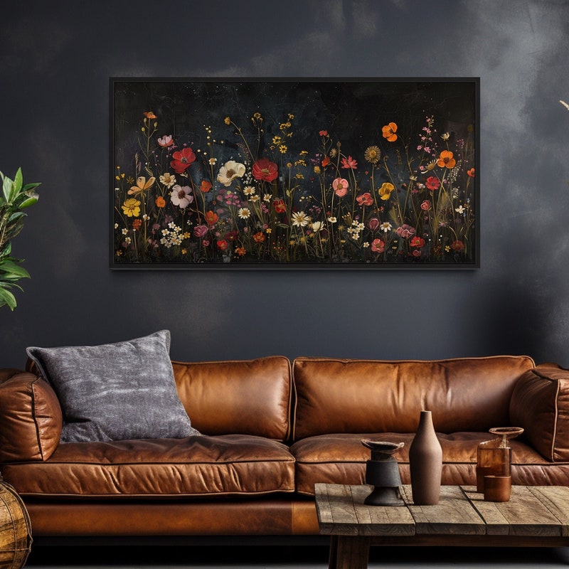 Dark Boho Wall Art - Etsy