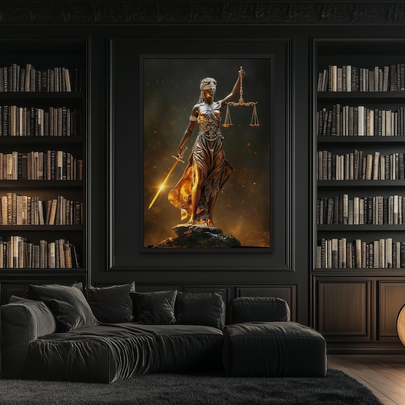 Lady Justice Artwork - Etsy