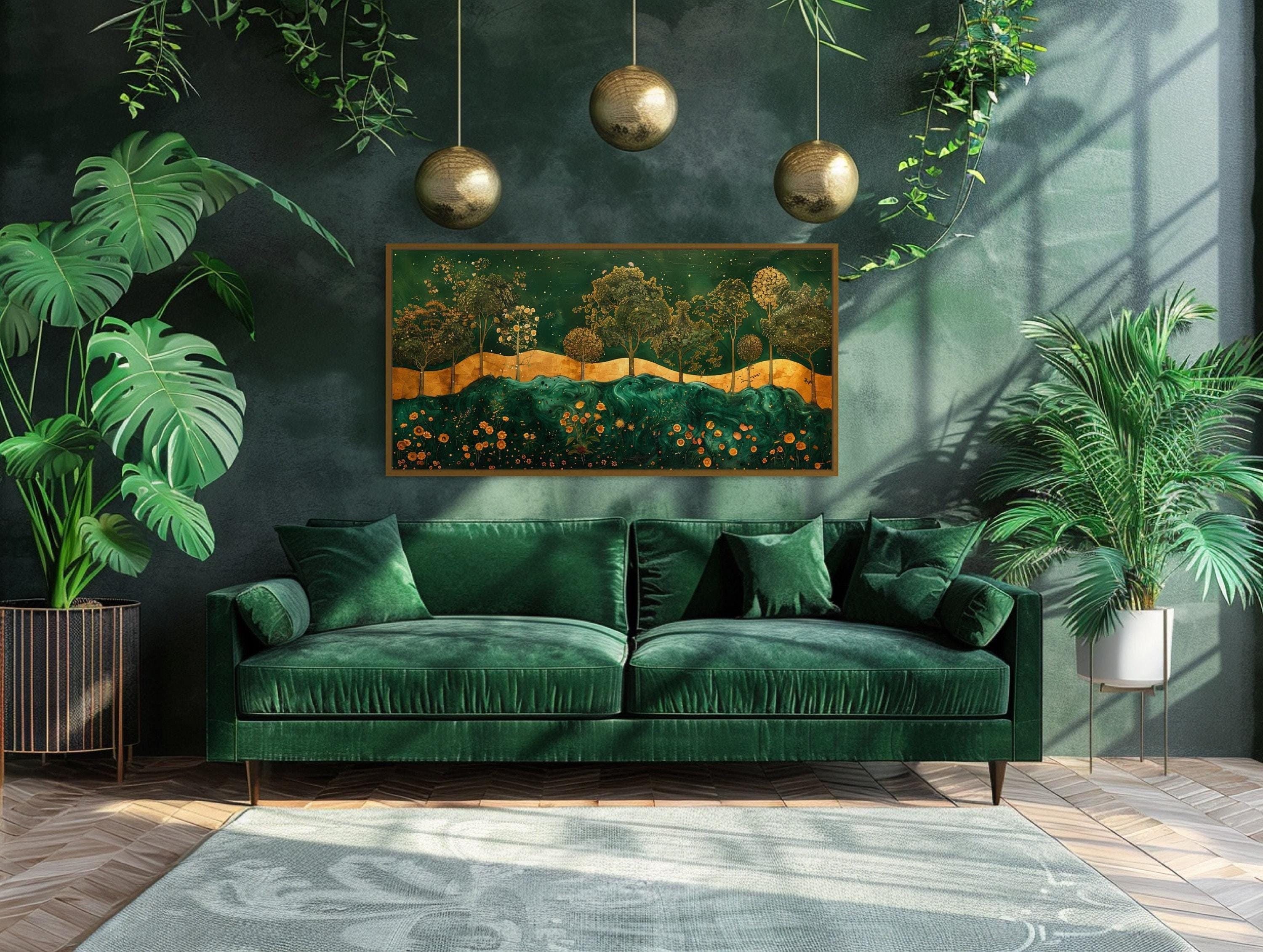 Emerald Green Living Room Furniture: Transform Your Space