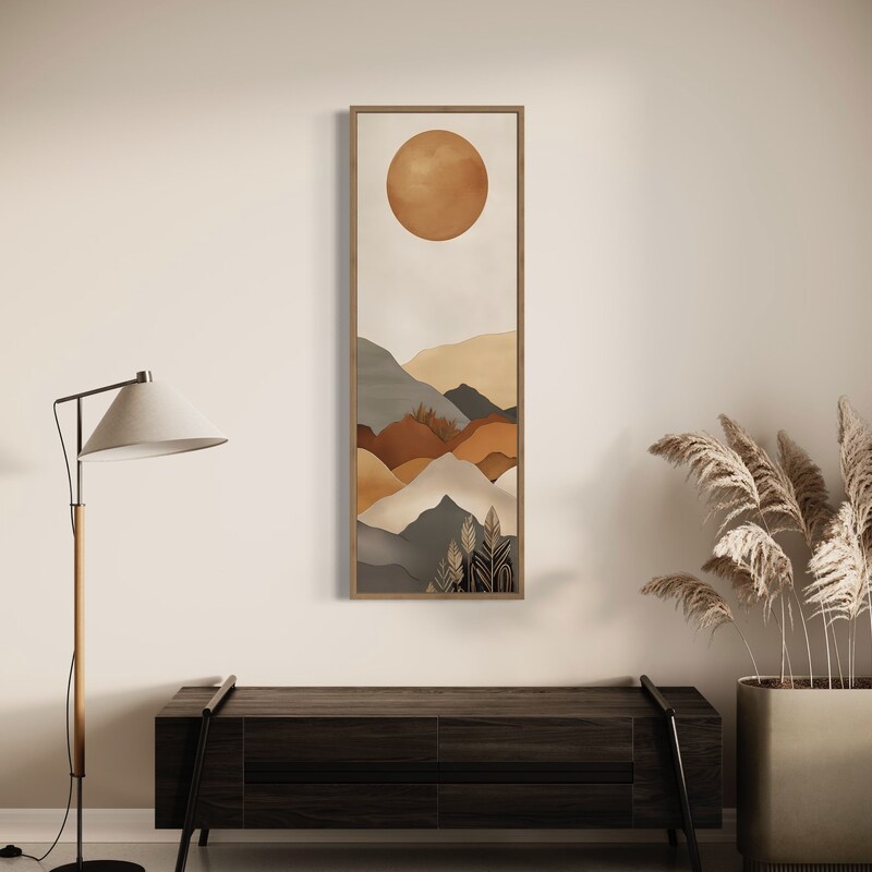 Long Wall Vertical Wall Art - Etsy