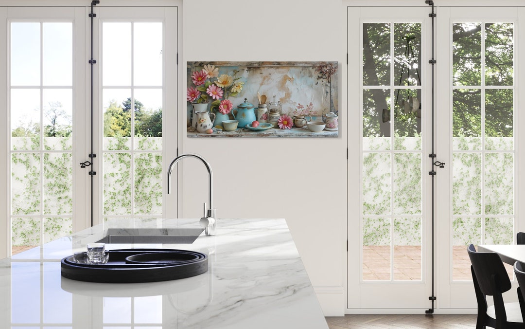 Farmhouse Kitchen Wall Art, Dining Room Wall Decor, Rustic Chic