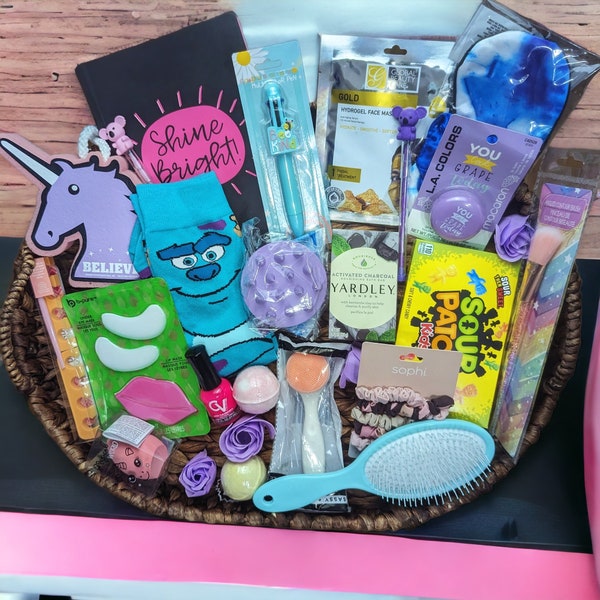 Beauty Mystery Box / Self Care Gift For Tweens, Teens / Surprise Gifts / Care Package | Get Well Soon | Student Care Package Birthday Gift