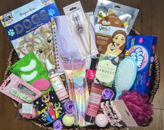 Beauty Mystery Box / Self Care Gift For Tweens, Teens / Surprise Gifts / Care Package | Get Well Soon | Student Care Package Birthday Gift