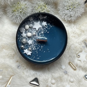 Winter scents, scented candle, scented crackling candle, wooden wick, scents, gift, handmade