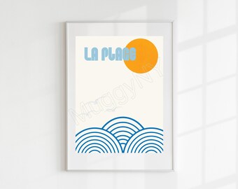 Affiche LA PLAGE