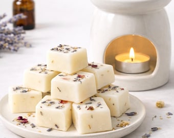 Duftwachs Aromatherapie – Natürliche Wachs Melts für Entspannung & Wellness, Beruhigende Duft Öle, Handgefertigte Duftkerzen