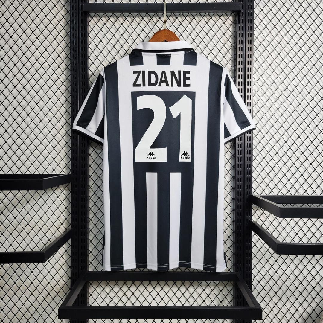 Zinedine Zidane Juventus Pink Retro Soccer Jersey
